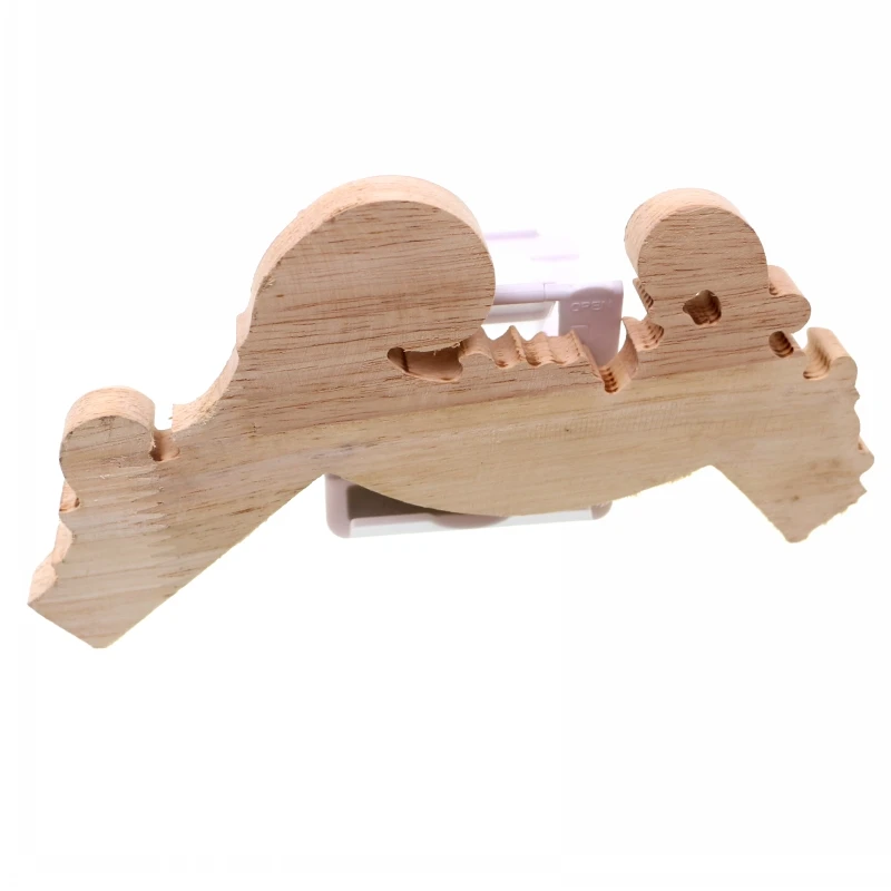 RUNBAZEF Wholesale Exquisite Classic Rubber Wood Carved Applique Furniture Natural Decal Color Home Decoration Accessories