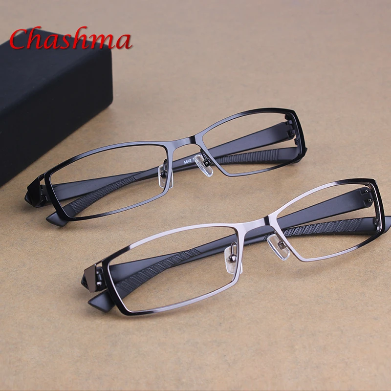 

Titanium Alloy Optical Glasses Frame Men's Business Leisure Brand Design TR90 Myopia Prescription Eyeglasses oculos de grau