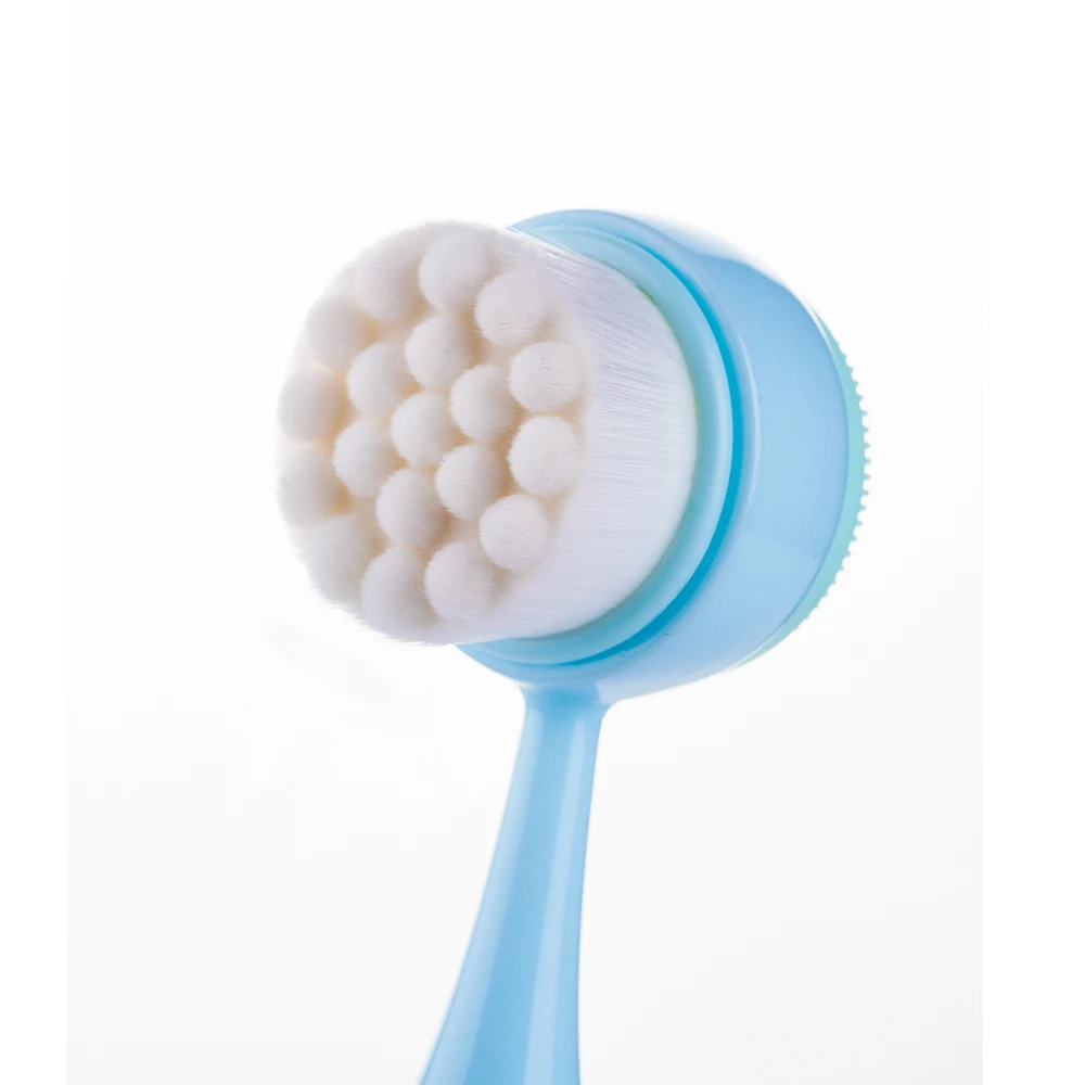 RANCAI – brosse nettoyante pour le visage en Silicone, Portable, Double Face, outil de soin de la peau