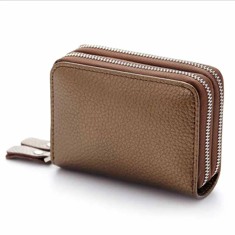 100% imported cowhide leather ladies long wallet female clutch bag wallet brand design handbag phone card holder wallet