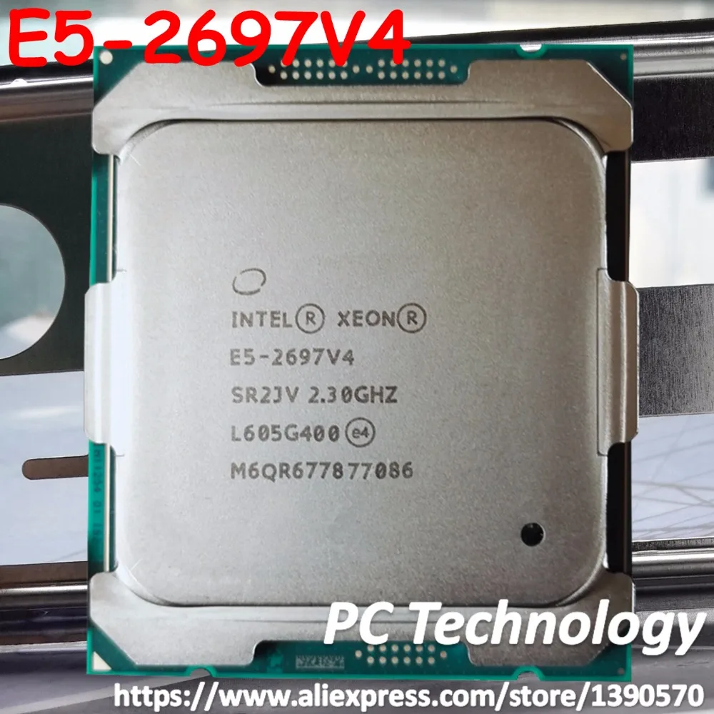 E5-2697V4 Original Intel Xeon E5 2697V4 QS version 2.30GHZ 18-Cores 45MB E5 2697 V4 LGA2011-3 TPD 145W free shipping