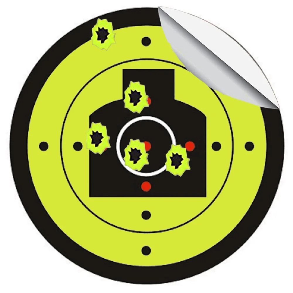 100pcs Hunting Shooting Target Splatter Blossom Target Stickers for your bb gun pellet gun