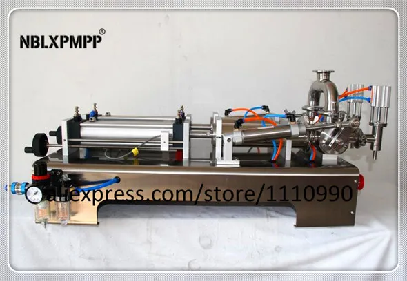 NINGBO LUOXIN Lowest Factory Price Highest Quality 1000ml double nozzle heads filling machine Liquid Paste liquid piston filler