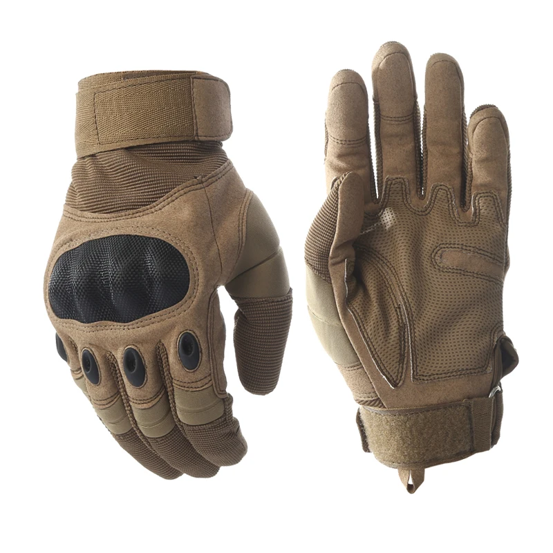 Touch Screen Tactical Gloves Paintball Airsoft Shooting Combat Anti-Skid Bicycle Hard Knuckle Full Finger Gloves