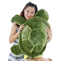 Coussin en peluche pour filles, jouet de tortue mignon en peluche, coussin gaufré pour cadeau de la journée vanlentine's 35/45/55cm