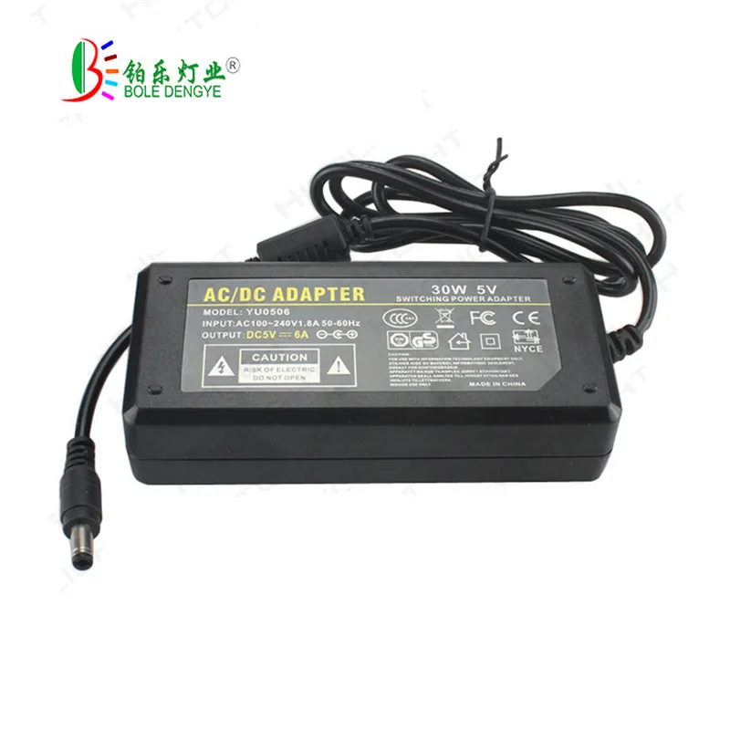 Hot Sale 24V Transformer AC 100/240V to 24V 1A 2A 3A 4A 5A 6A Power Supply EU US Adapter For 24V 5050 2835 Led Strip Lamp