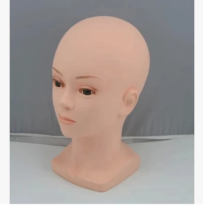 Free Shipping!! Top Qulaity New Design PVC Head Model Plastic Mannequin Head On Sale