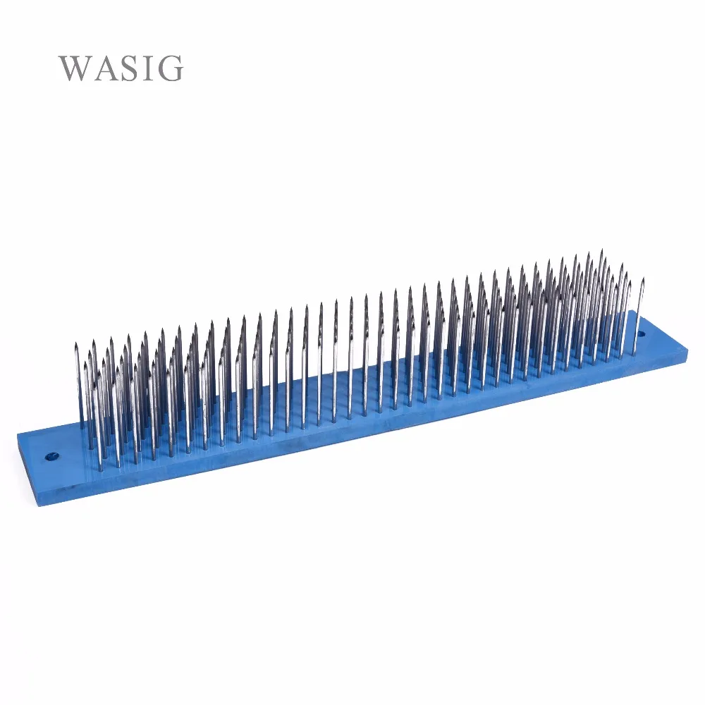 173 Teeth Korean Professional Stainless Steel Needles Hair Hackle for Raw Hair Making Remy Human Hair Extensions Tools