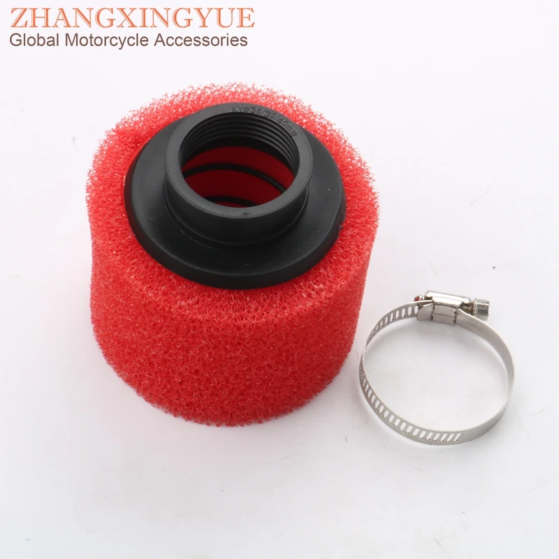 38mm 39mm 40mm Performance Air Filter for MALAGUTI F15 Firefox 50 NKD XSM XTM 50 Yesterday 50cc