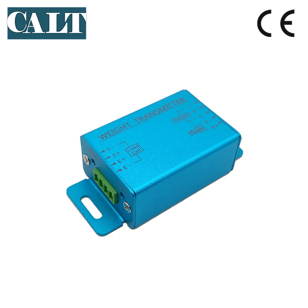 CALT 고정밀 간섭 방지 계량 트랜스미터 전송 4-20mA 0-5V 0-10V, 로드셀 포스 앰프