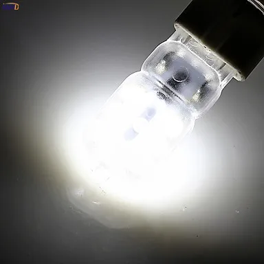 IWHD 10pcs 2W 100-150lm G9 LED Bulb G9 220V 16xSMD3528 LED Lamp G9 220V Warm White White 110V-220V