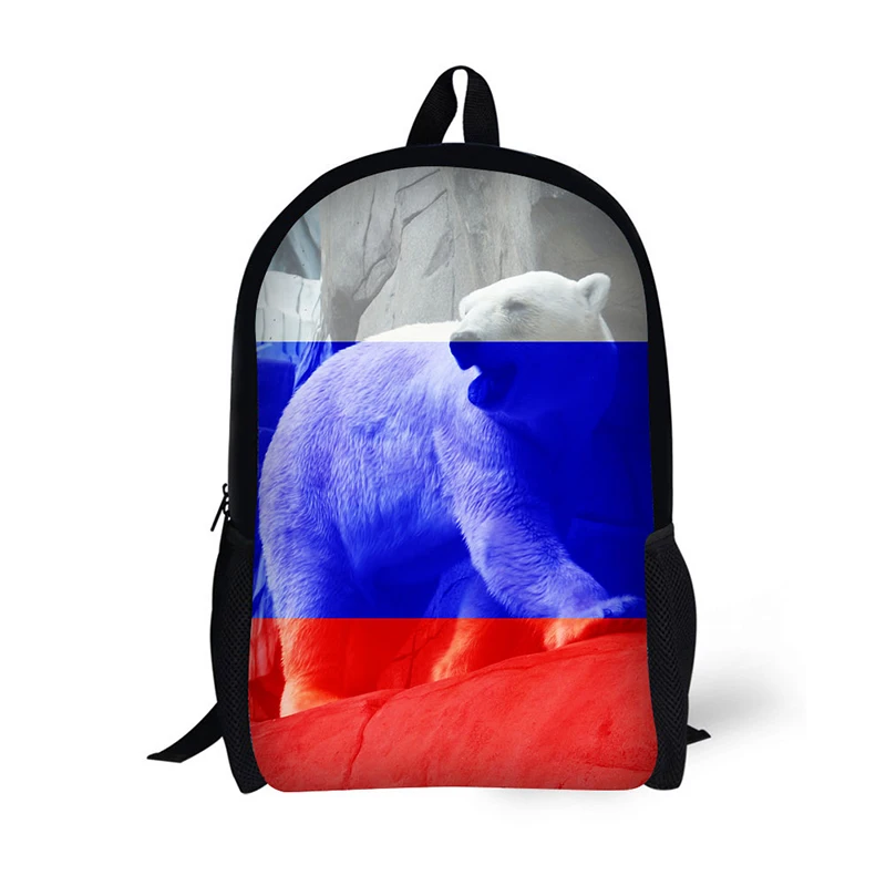 fancy flag prints backpack 30-40L Capacity and Day Backpack Use Cheap School Backpack for teens mochilas school book bag