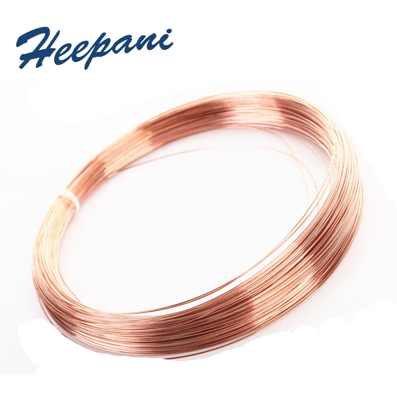 Spedizione gratuita T2 filo di rame diametro 0.1mm - 2mm rame nudo seta rame elettrico e termico conduttivo Cu metallo