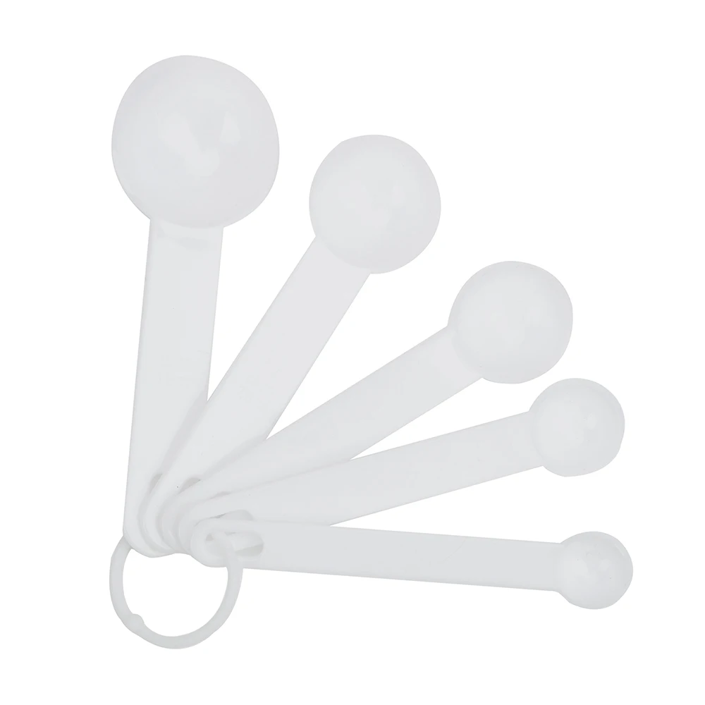 NICEYARD For Baking Coffee Tea 5pcs/Set Baking Tool Plastic Measuring Spoon Measure Tool