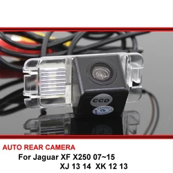 For Jaguar XF X250 XJ XK 2007~2015 Waterproof Car HD CCD Night Vision Rear View Parking Reverse Backup Camera