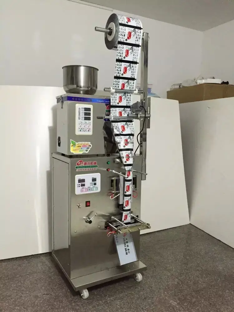 Semi-Auto Coffee Powder Weighing Filling Machine, Sugar Coffee Tea Stick Sachet Packing Machine