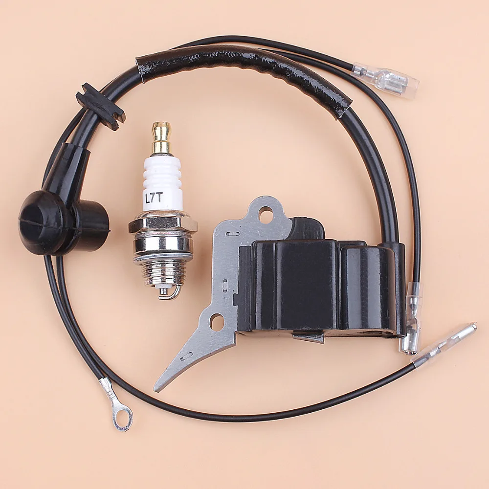 IGNITION COIL MODULE SPARK PLUG FIT CHINESE CHAINSAW 2500 25CC ZENOAH G2500 TIMBERPRO LAWNFLITE SPARE PARTS