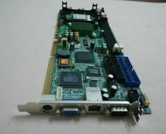 NuPRO-841 100% OK IPC Board  Full-size CPU Card ISA PCI Industrial Embedded Mainboard PICMG 1.0 With CPU RAM No-FAN