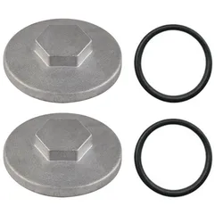 2X Motorcycle Final Drive Gear Oil Cap Tappet Valve Adjustment Cover For CB750 CB750A CB750F CB750K 12361-300-000