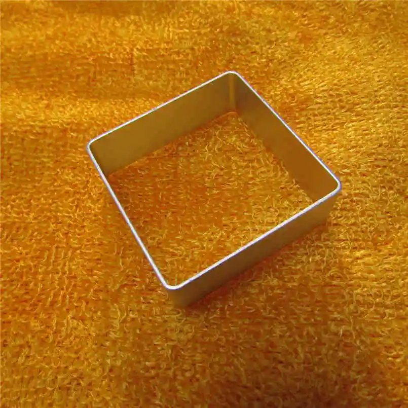 Little Square Shape Cookie Cutter Biscuit Press Stamp Embosser Sugar Pasty Cake DIY Baking Mould Cake Cookie Cutters Tools