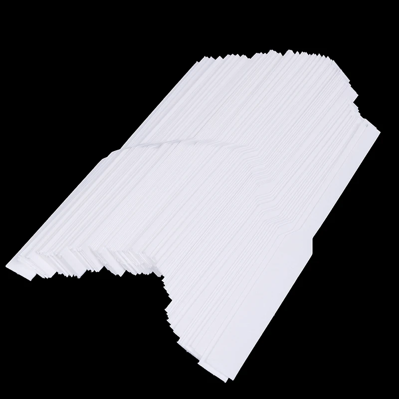 100 unids/pack fragancia de aromaterapia 130*12mm aceites esenciales para Perfume tiras de papel de prueba tira de prueba