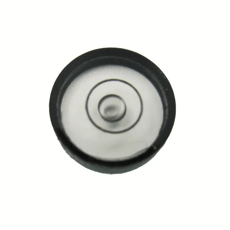 14*5mm Glass bubble level Round glass vial Circular water level meter Colorless transparent level