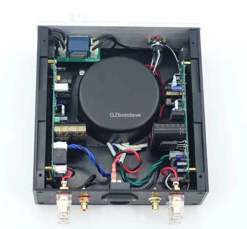 الانتهاء من STK404-070 الكلاسيكية ستيريو مرحبا فاي مكبر كهربائي مرحبا فاي ستيريو عالية الطاقة أمبير 50 واط + 50 واط حجم صغير ودفع كبير