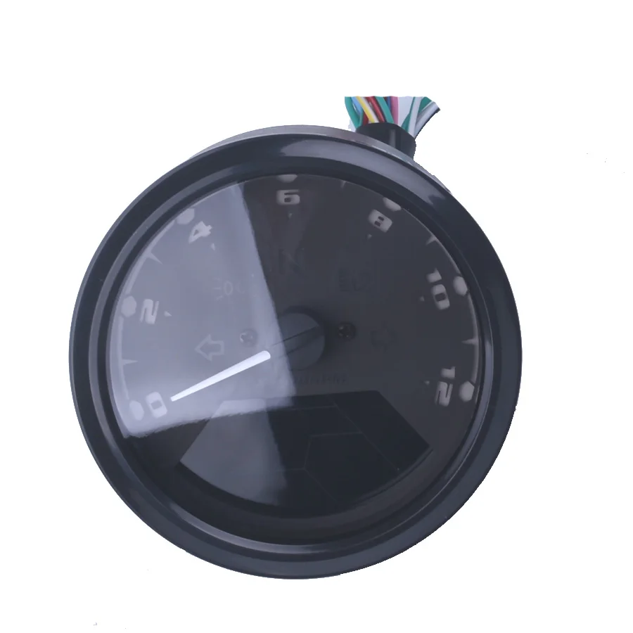 12000 RMP kmh/mph Universal LCD Digital Odometer Speedometer Tachometer Gear indicator Motorcycle Scooter Golf Carts ATV