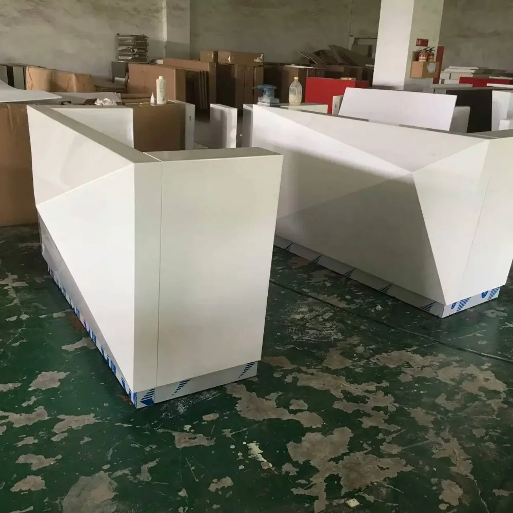 Moderne Witte Regency Legacy Receptie Met Teller #2000