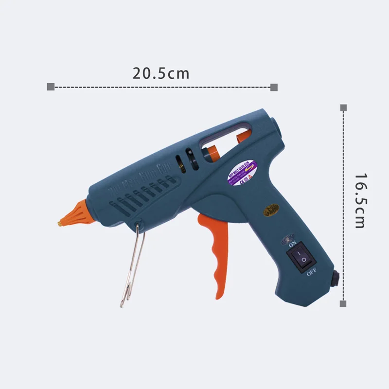 Glue Gun Tool Bag 50W/150W 100W Hot Melt Glue Gun Copper Nozzle for 11mm Glue Stick Home Craft DIY Adhesive Hot Gun