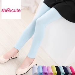 SheeCute-Leggings de printemps et d'automne pour filles, pantalon long, slim, pour documents, pour 3-12 ans SCH231