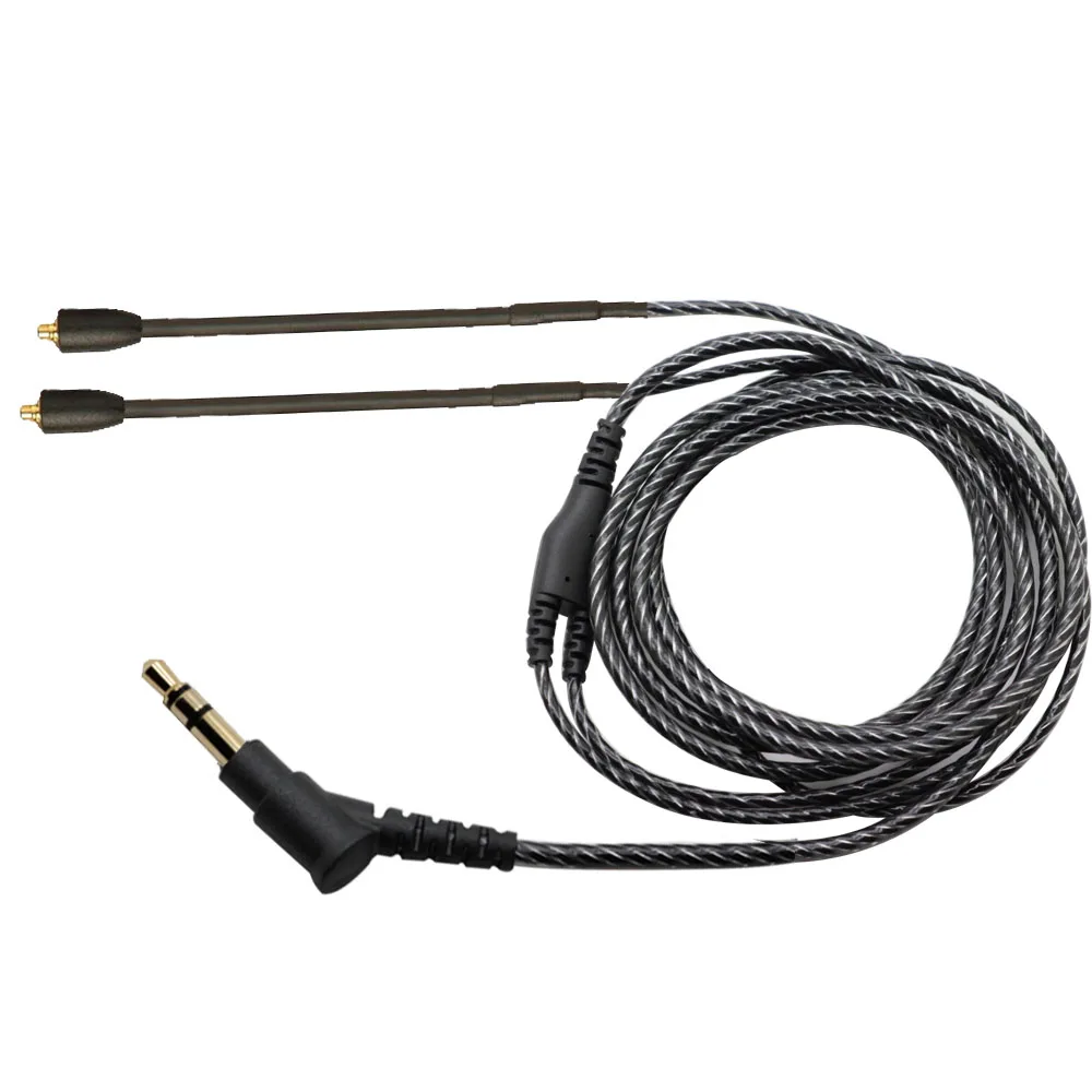 Detachable MMCX Cable For Shure SE215 SE315 SE425 SE535 SE846 Earphones Cable Cords With Mic and Without Mic