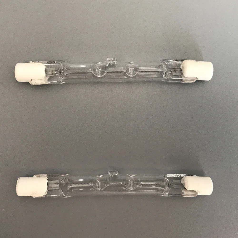 HoneyFly 5pcs J78 Halogen Bulbs Lamp Energy C J78 220V 80W 120W R7S Double Ended Filament Flood Light Quartz Tube