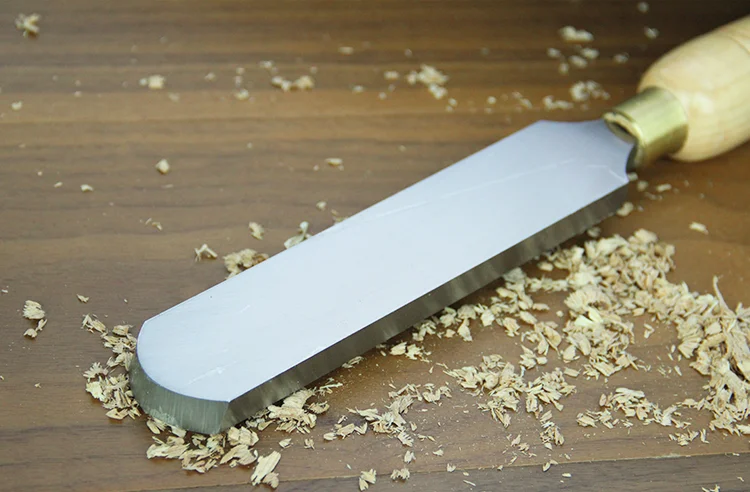 High speed steel large round scraper bowl knife,woodworking chisel,wood carving