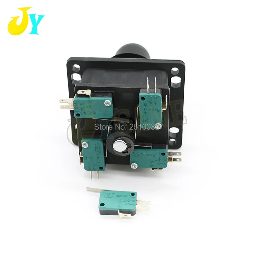 100pcs Original HAPP style Joystick 3pin Micro Switch 3 Terminals Contacts  for Acade Game Machine/Accessories/Parts