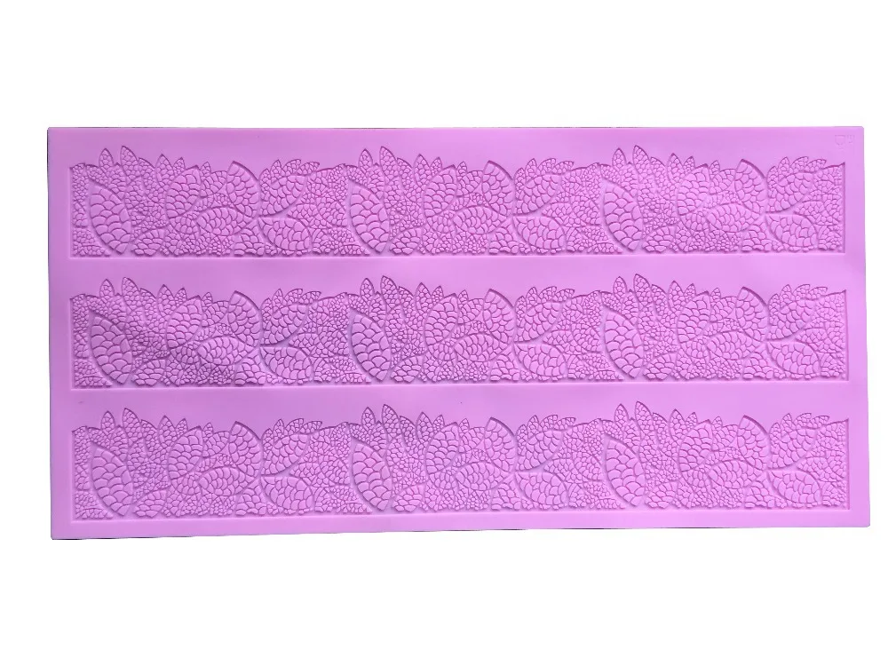 

Kitchen Baking Tiger Orchid Lace Cooking Tools Fondant Pastry Silicone Mold Cake Decorating Clay Resin Sugar Candy Supplies