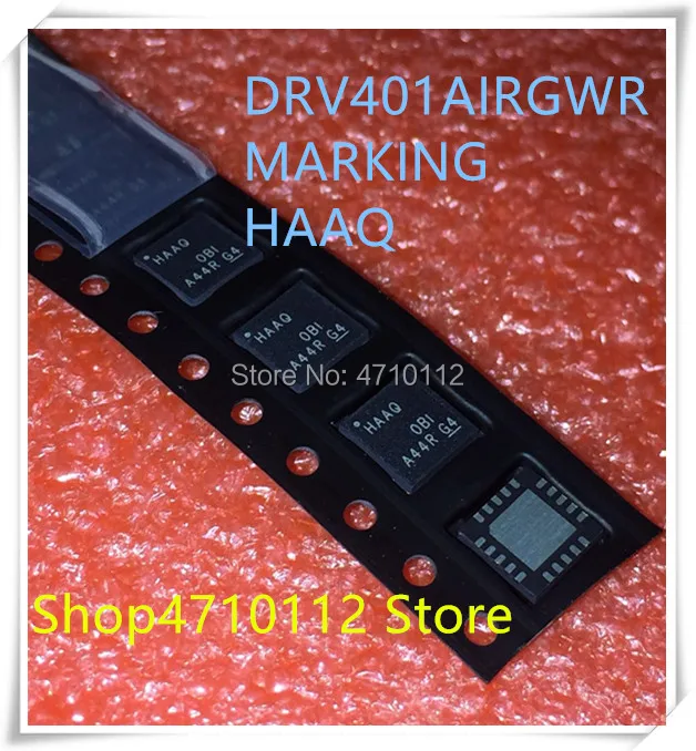 

NEW 10PCS/LOT DRV401AIRGWR DRV401 MARKING HAAQ QFN-20 IC