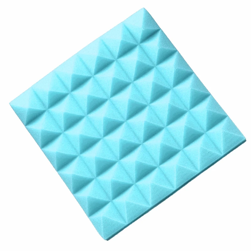 30*30*5cm 4 Colors Studio Acoustic Soundproof Foam Sound Absorption Treatment Panel Tile Wedge Protective Sponge