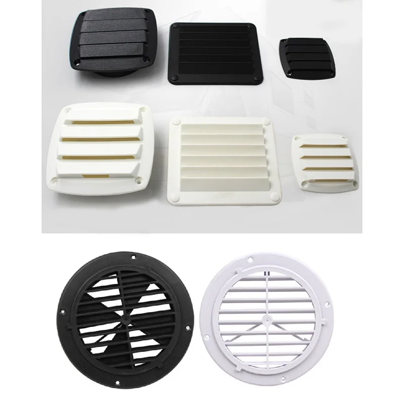 

Plastic Air Vent Ventilator Grille Cover Ventilation RV Yacht Trailer Caravan Wall ceiling Mount