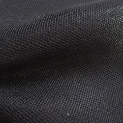 Tessuto a rete Sandwich nero, strato d'aria 3D, Design francese, moda, Casual, abbigliamento sportivo, cucito, panno per divano, 1 metro, 1mm di spessore