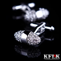 KFLK Jewelry Brand Cuff links Wholesale Buttons Luxury Wedding High Quality shirt cufflinks for mens sale guests