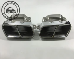 2pcs/set Exhaust Pipes Tail Muffler Tips for Mercedes Benz W251 R280 R300 R320 R350 R400 R500 R63 A2214901527