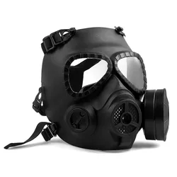 Máscaras de Gas Airsoft M04 CF, Máscara protectora de campo táctico, protector de cara completa para CS, cosplay de Halloween, Calavera, gafas de Paintball, equipo