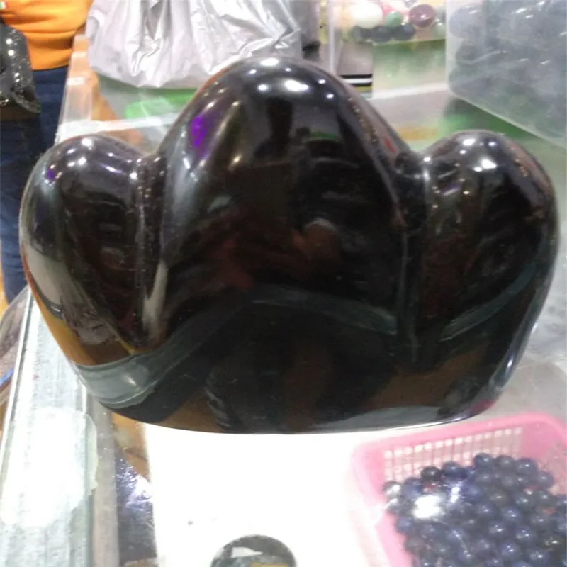 Obsidian taishan stone when feng shui town house decoration