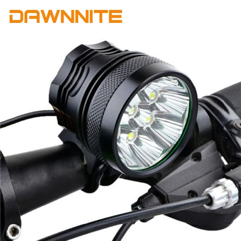 New CREE XM-L 9x T6 Bicycle Light 10800 Lumen LED Bike Light Lamp Cycling Headlamp Head Light Black / Red / Blue