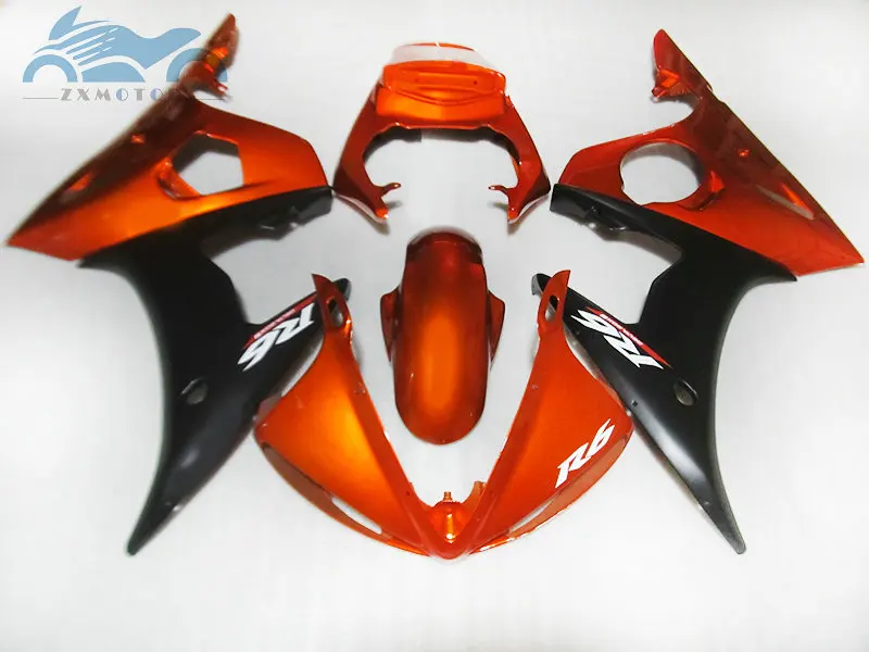 High quality motorcycle fairings kit for YAMAHA R6 YZFR6 2003-2005 YZF R6 03-05 ABS plastic sports racing fairing kits DF17