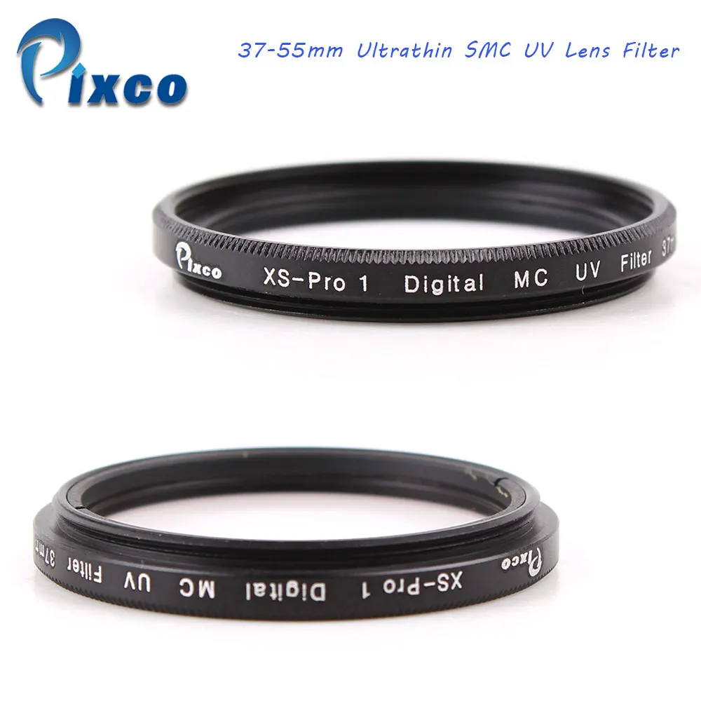 Pixco 37mm/43mm/46mm/40.5mm/49mm/55mm Ultrathin SMC UV Digital Multi Coated Lens Filter