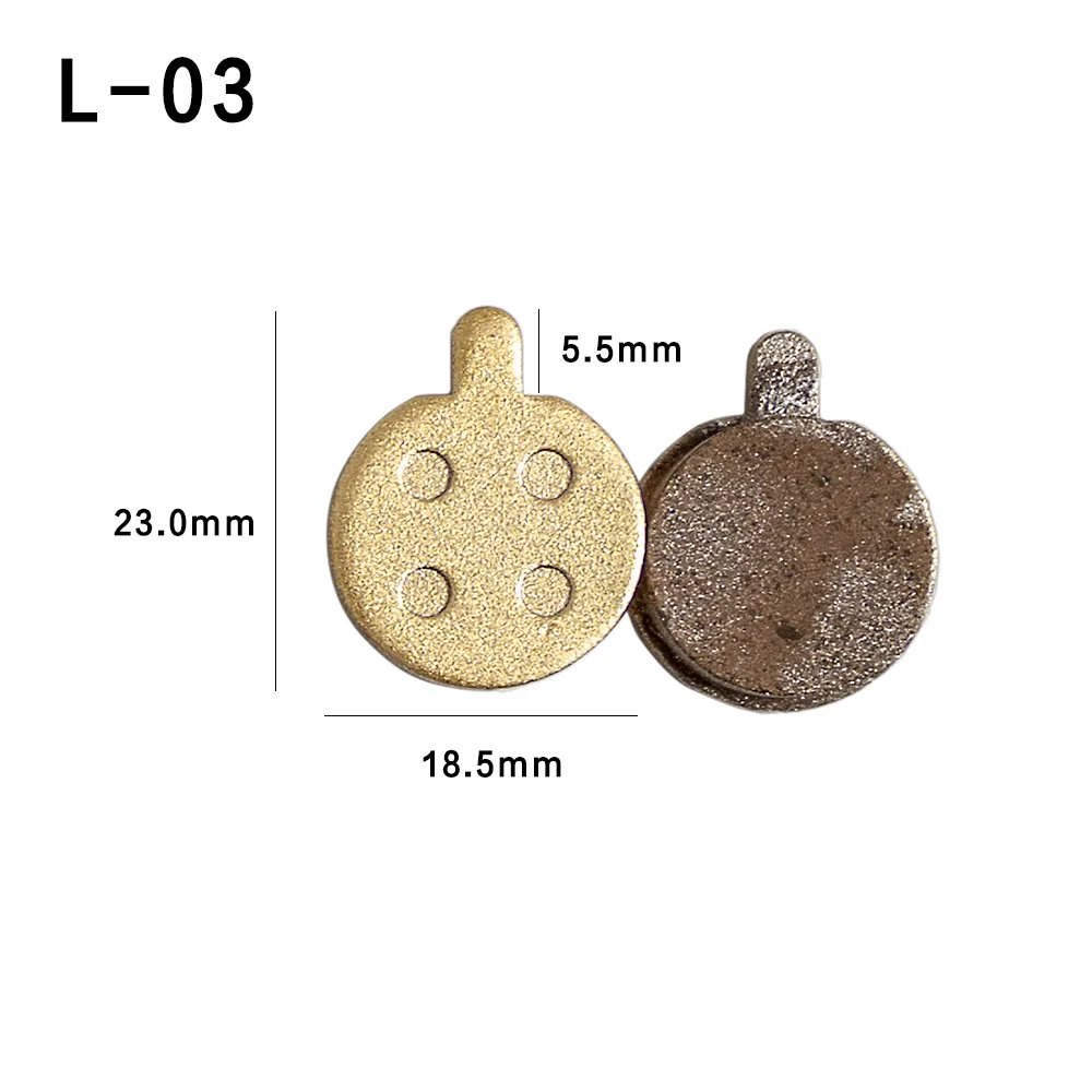 Full Metal  Keto Material Brake Pad pads for MoovWay BW10  Electric Scooter Brake Pad for Speed way 3 Electric Scooter