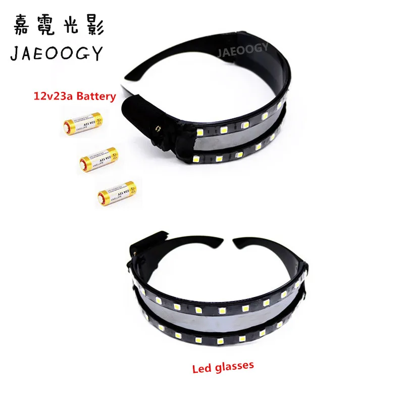 LED Luminescent Spectacles, The Creative Fashionable Night Luminous Glasses, Bars, Night Show Products, New
