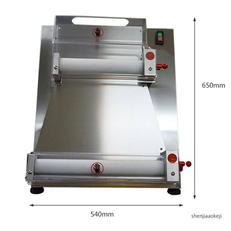 10-40cm Commercial dough pressing machine Automatic Electric bakery pizza dough roller dough press machine Electric pasta tool